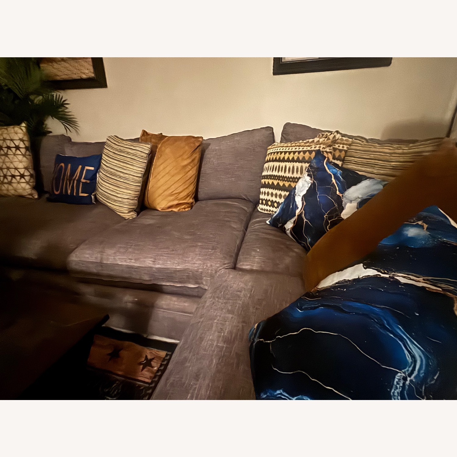 H.M. Richards Light Gray 3+ Piece Sectional - image-8