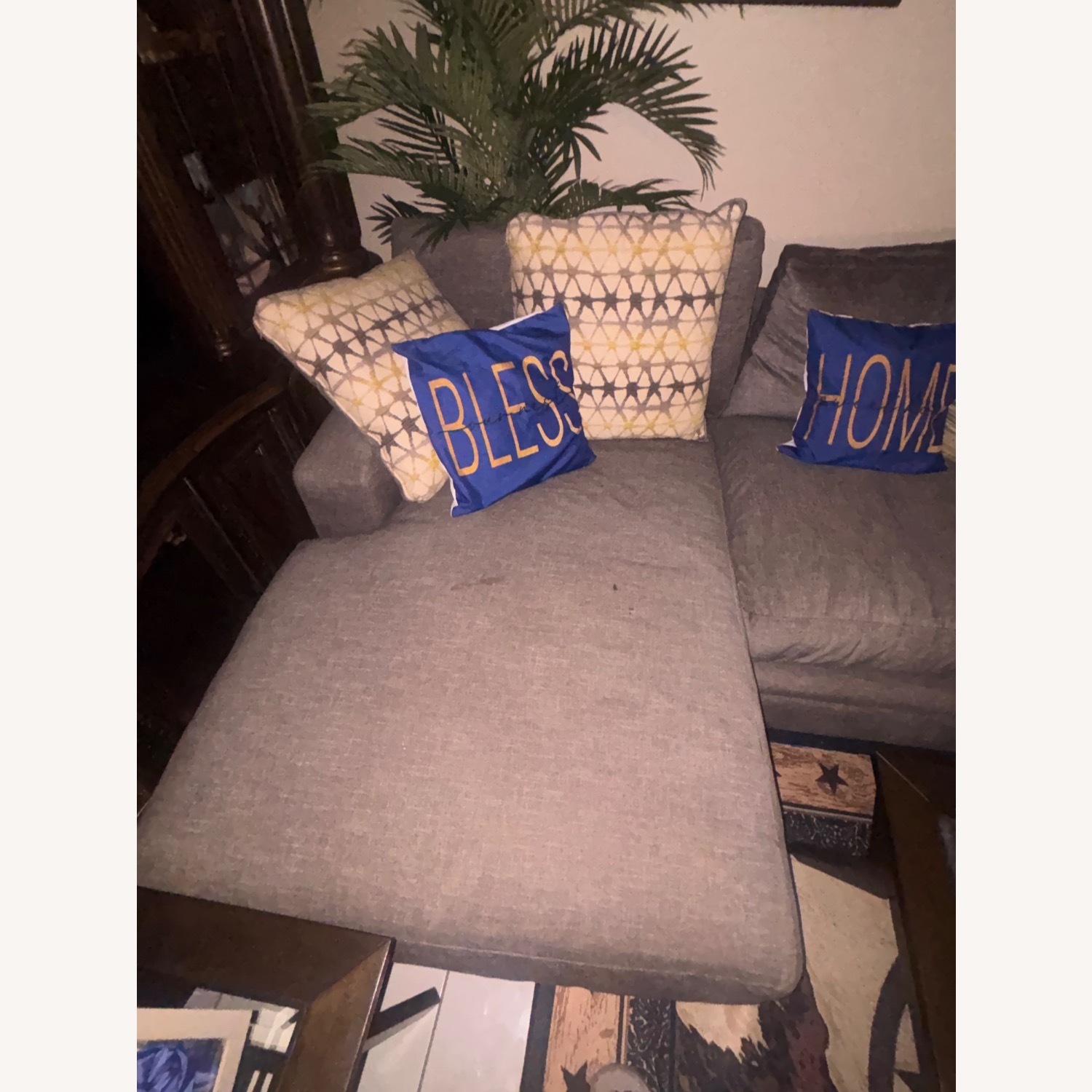 H.M. Richards Light Gray 3+ Piece Sectional - image-3