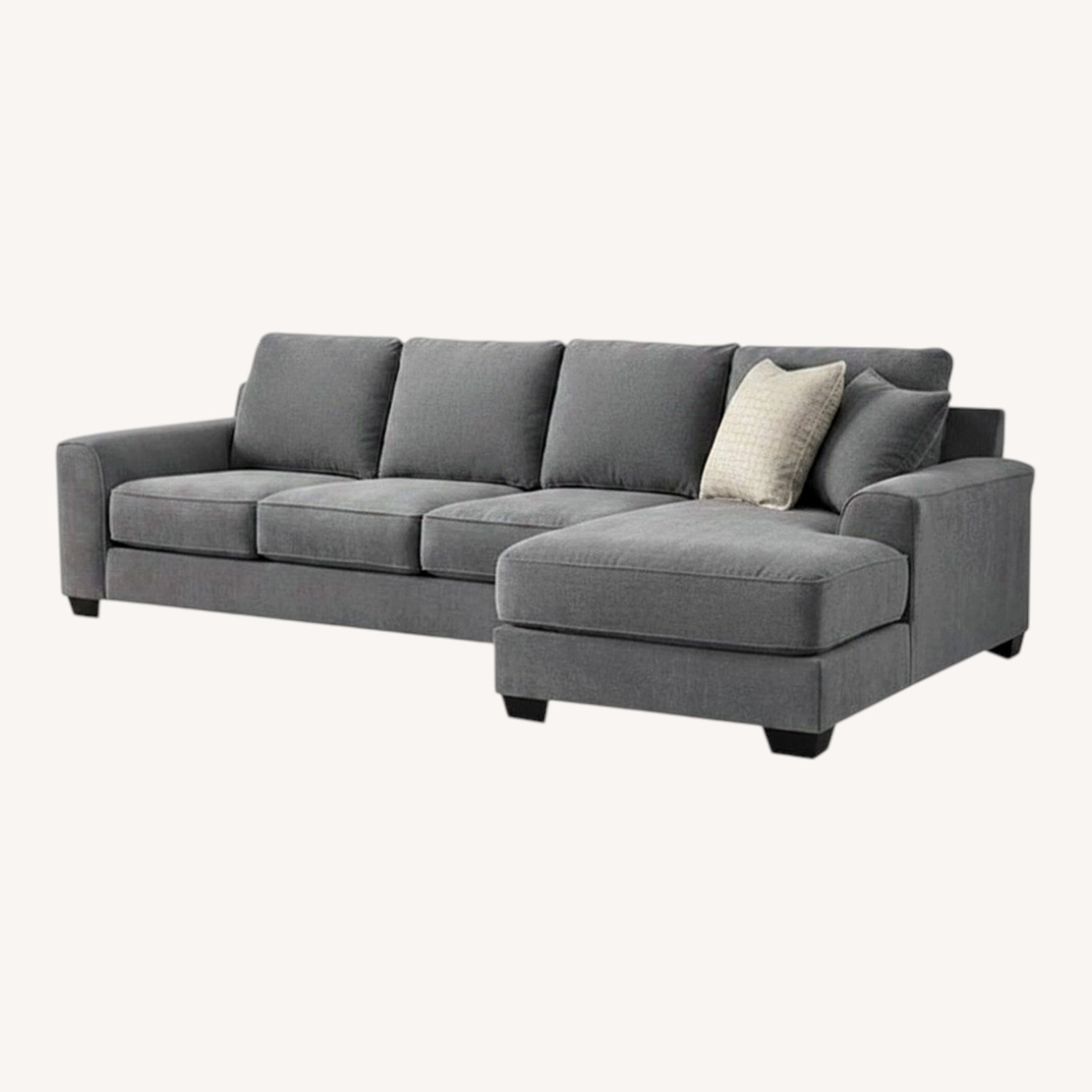 Ashley Furniture Castano Light Gray 3+ Piece Sectional - image-0
