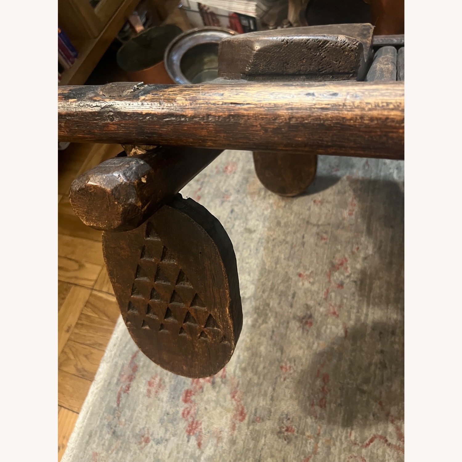 Authentic African (Pygmy) Bench  - image-12