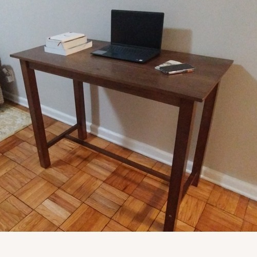 Used Wood Bar Height Dining Table for sale on AptDeco