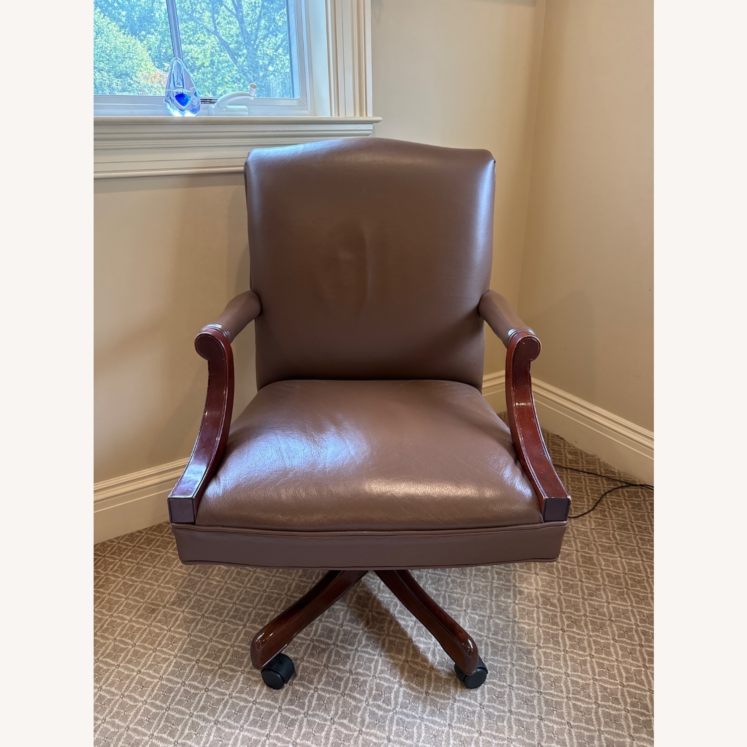 Leathercraft Furniture Natural Office Chair - image-1