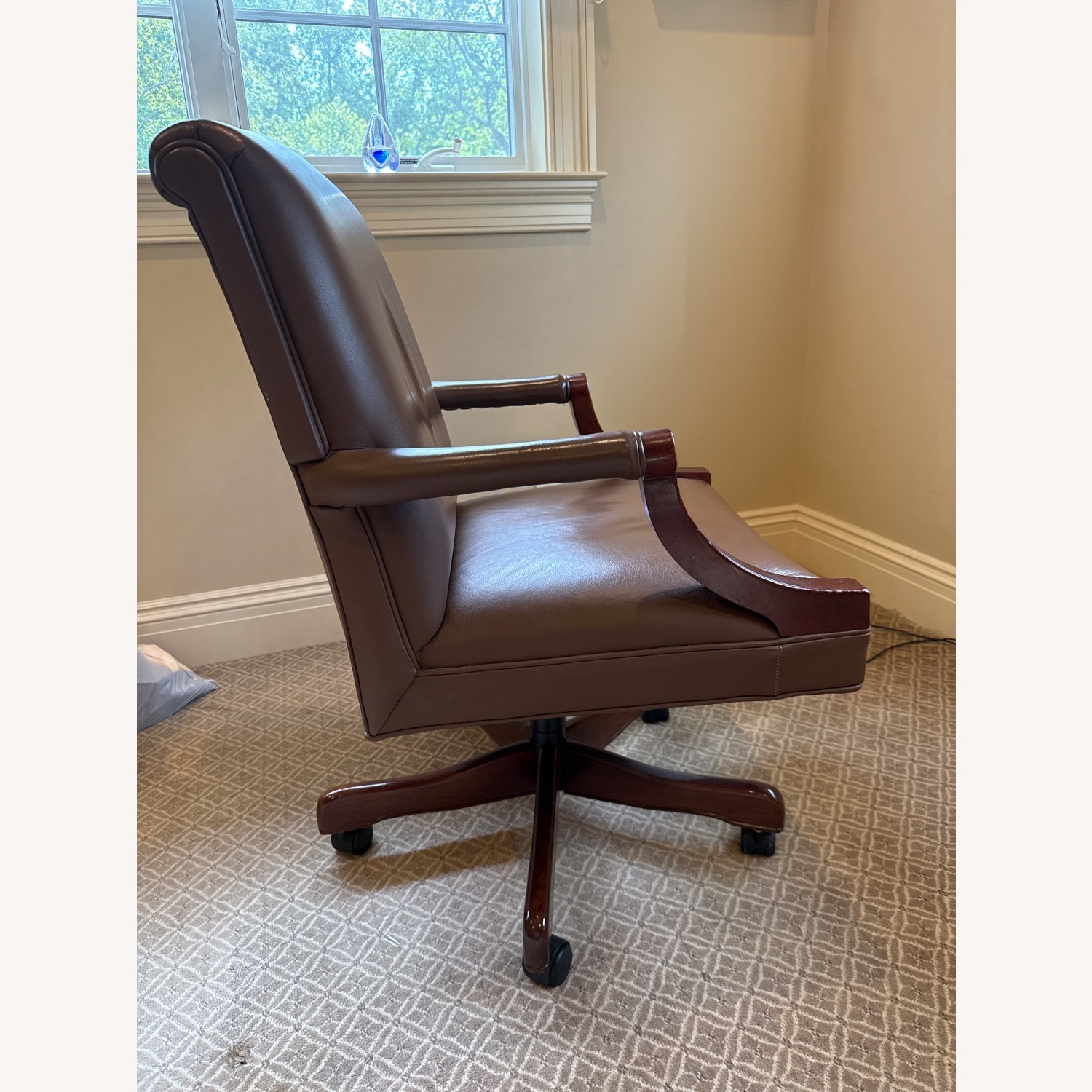 Leathercraft Furniture Natural Office Chair - image-3