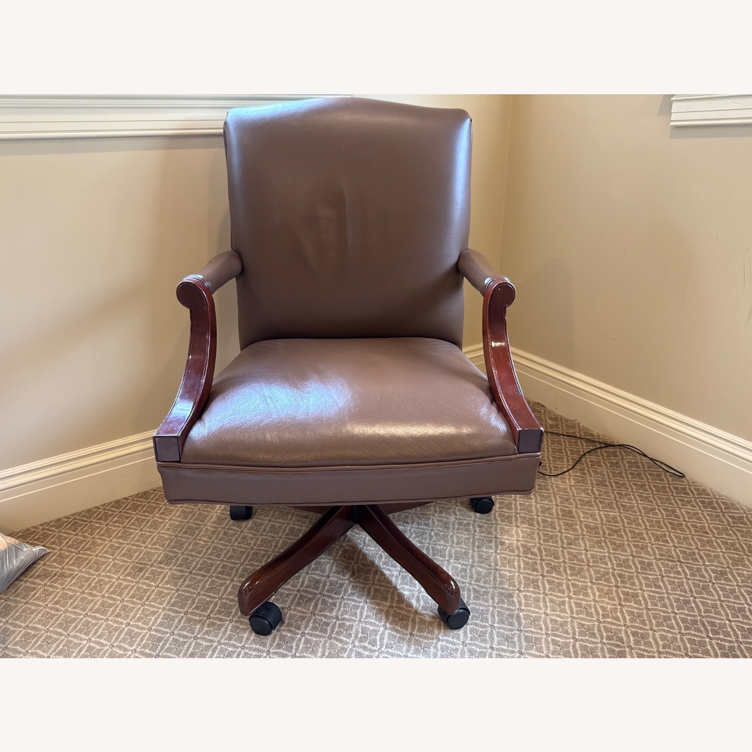 Leathercraft Furniture Natural Office Chair - image-2