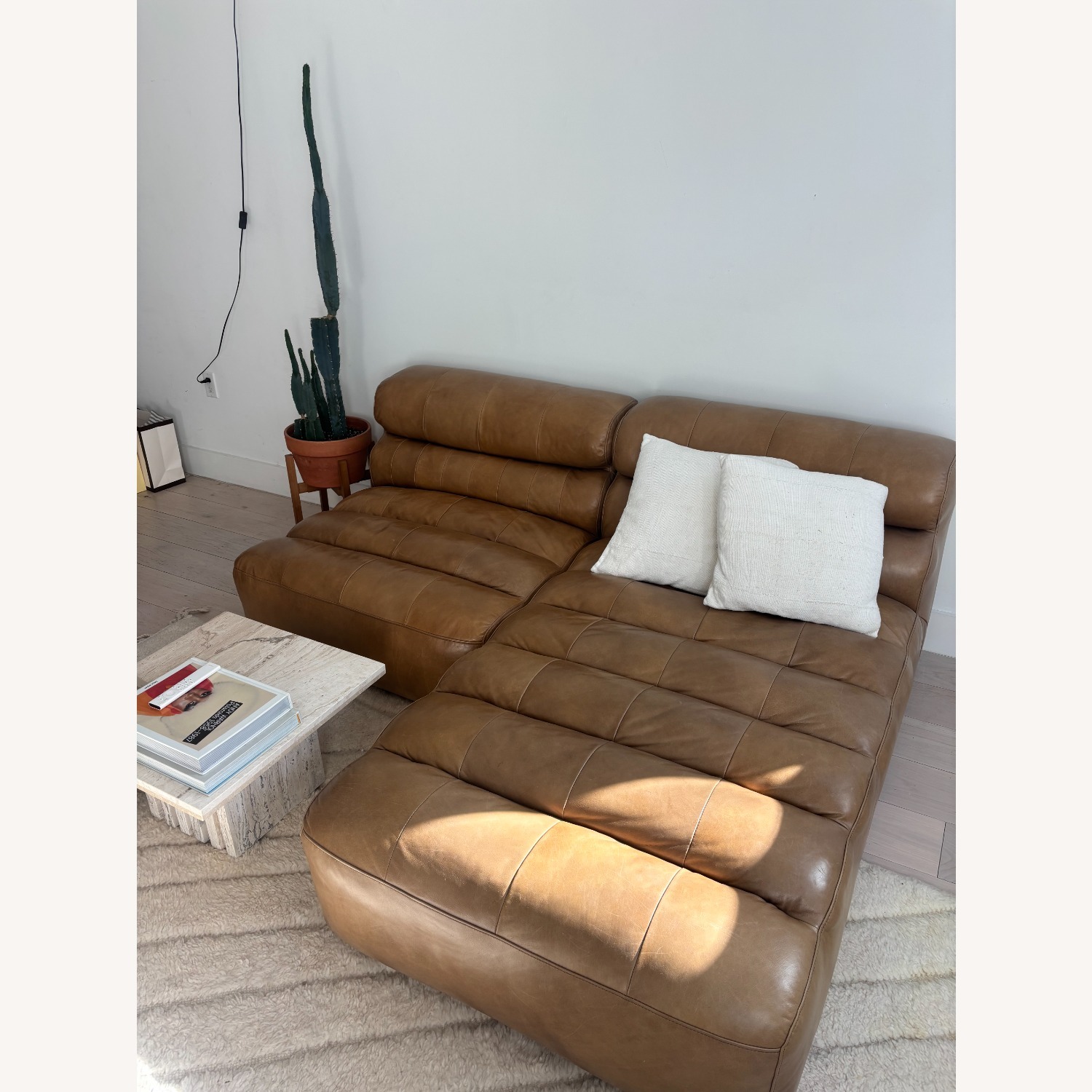 Moe's Home Ramsay Signature Modular Leather Sofa - image-2