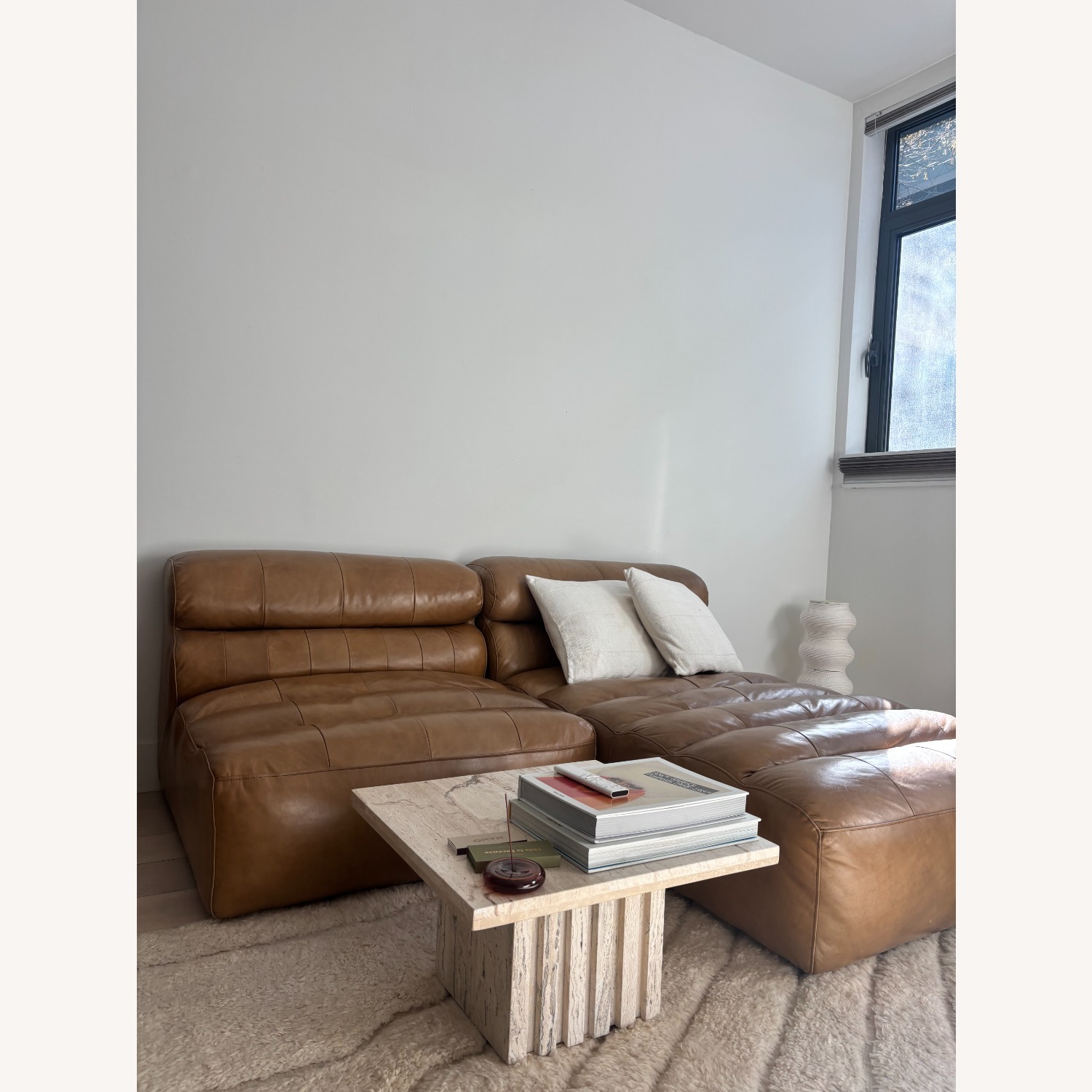 Moe's Home Ramsay Signature Modular Leather Sofa - image-3