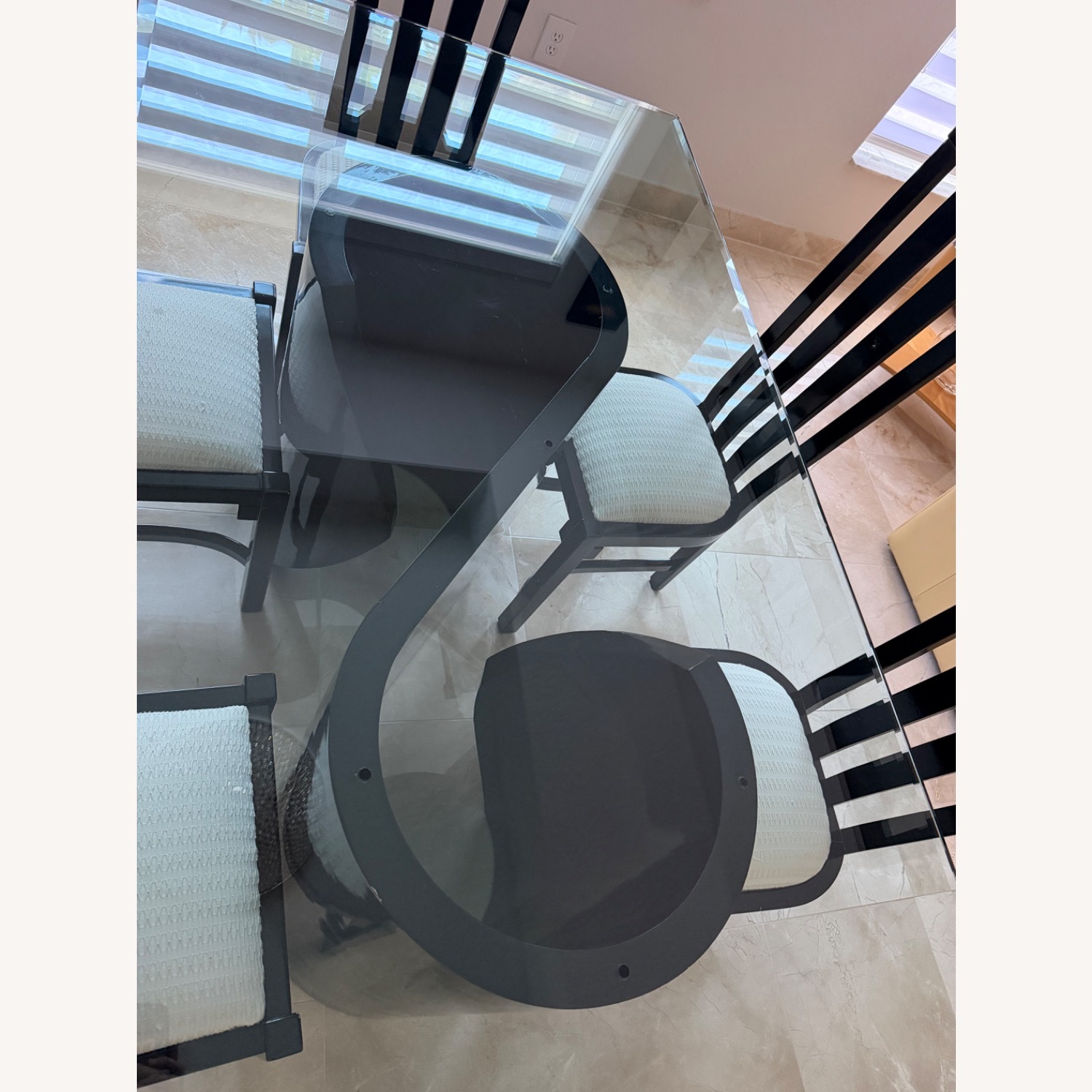 Chinese Style Black Wood Dining Sets - image-4
