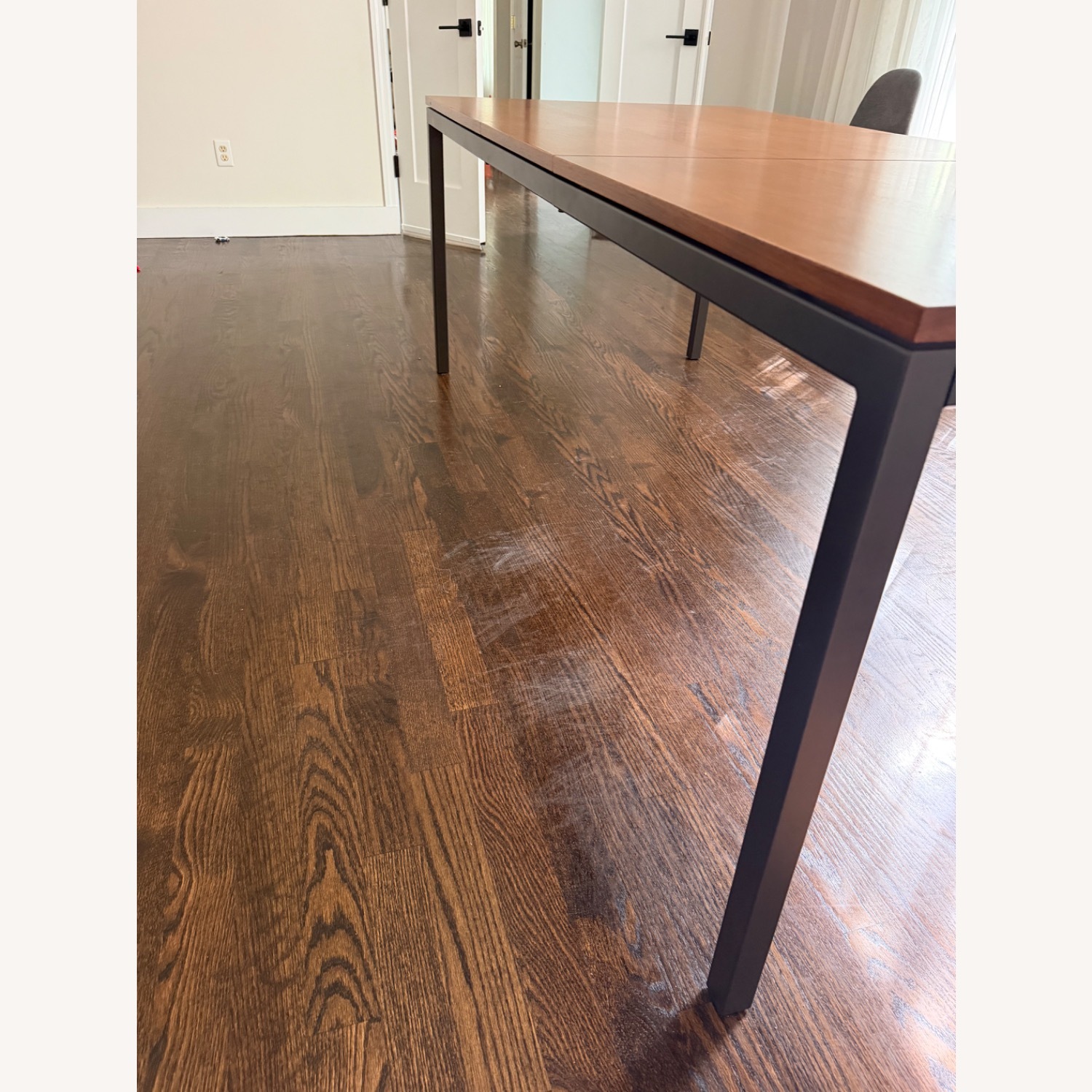 West Elm Frame Expandable Dining Table - image-3