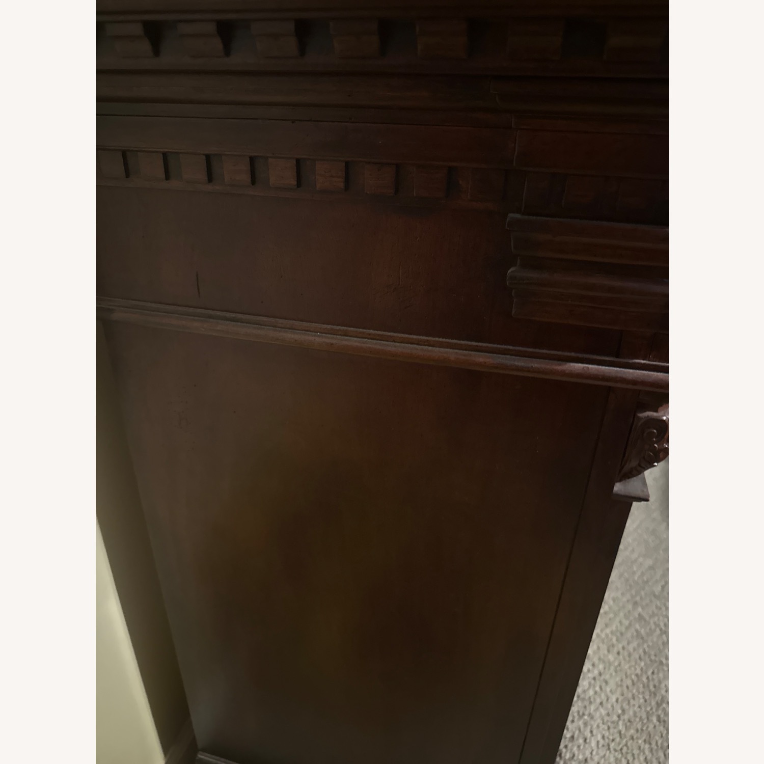 Lexington Furniture Dark Brown Wood Dresser - image-5