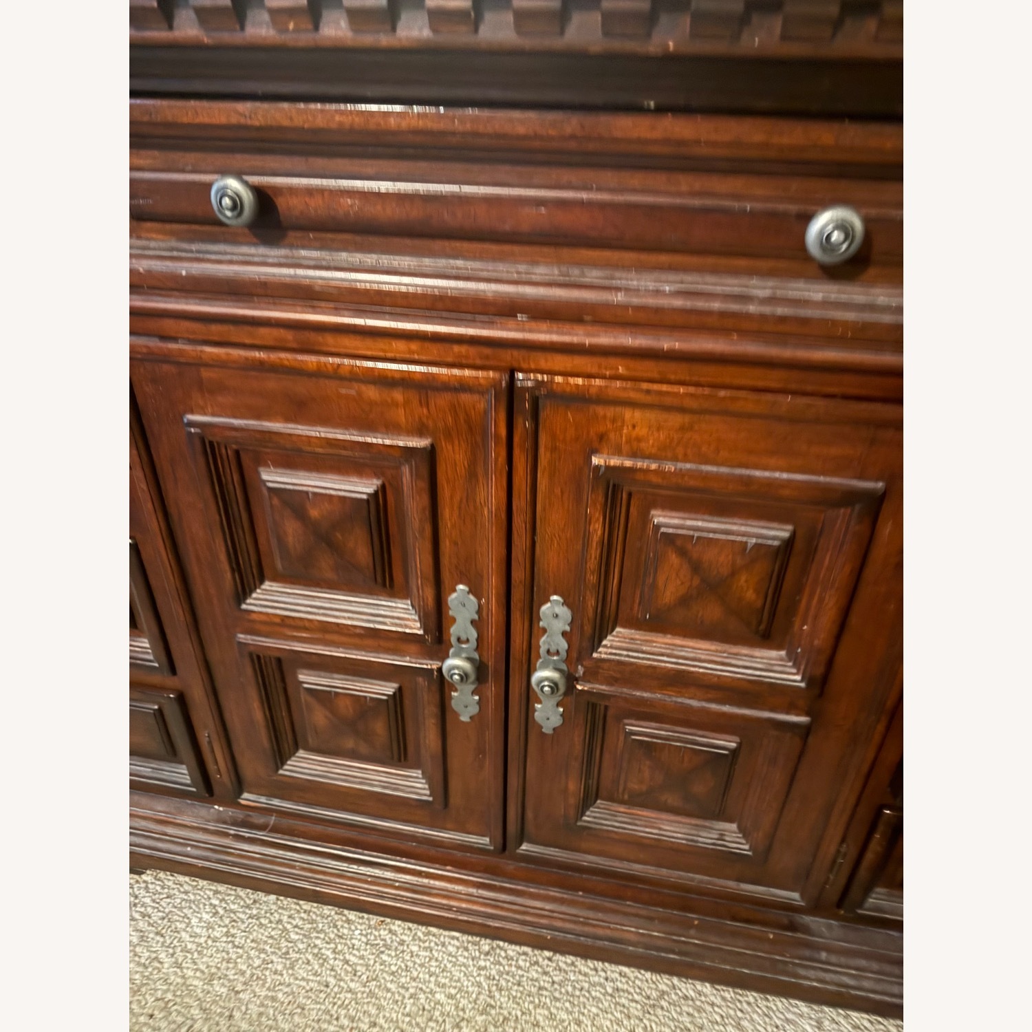 Lexington Furniture Dark Brown Wood Dresser - image-4