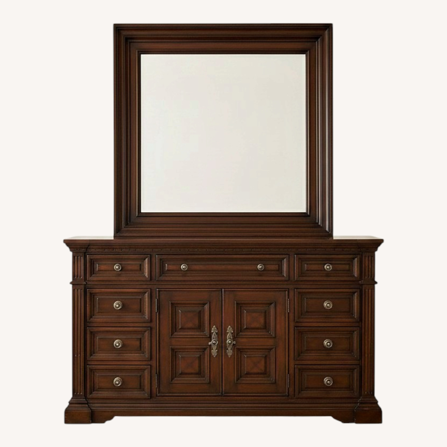 Lexington Furniture Dark Brown Wood Dresser - image-0