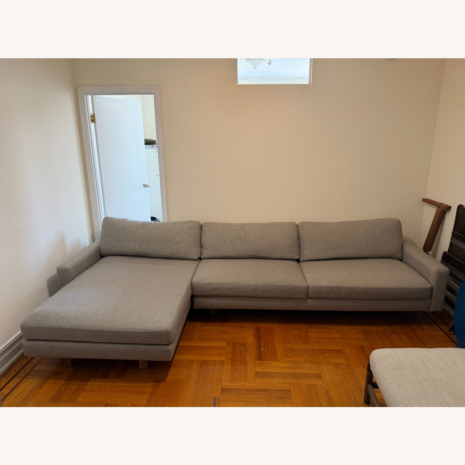 Room & Board Pierson Light Gray 2 Piece Sectional - image-2