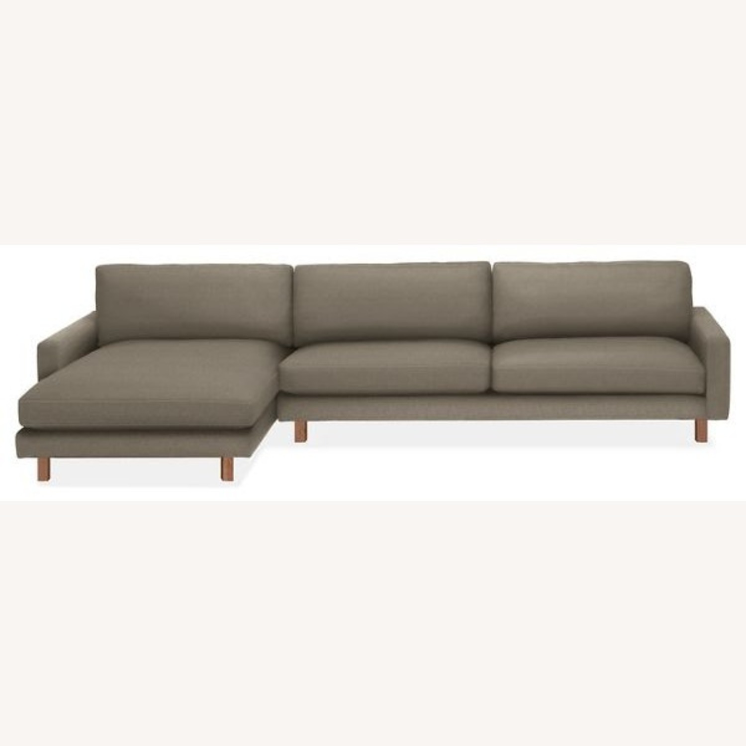 Room & Board Pierson Light Gray 2 Piece Sectional - image-1