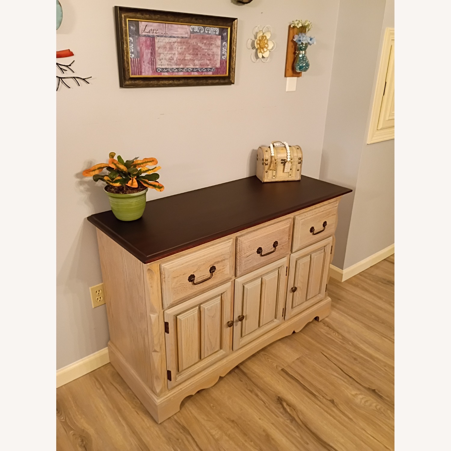 Cochrane Light Gray Wood Sideboard - image-7