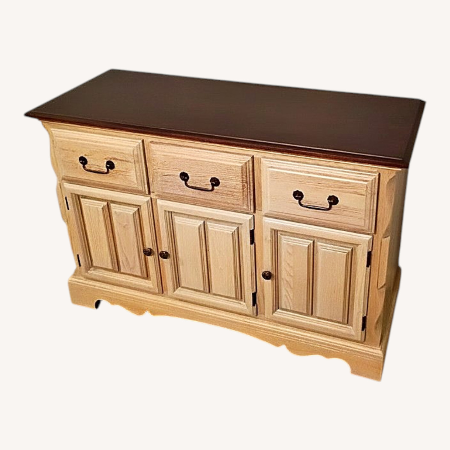 Cochrane Light Gray Wood Sideboard - image-0