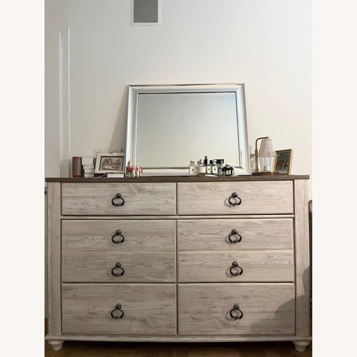Used Raymour & Flanigan Collingwood Natural Dresser for sale on AptDeco