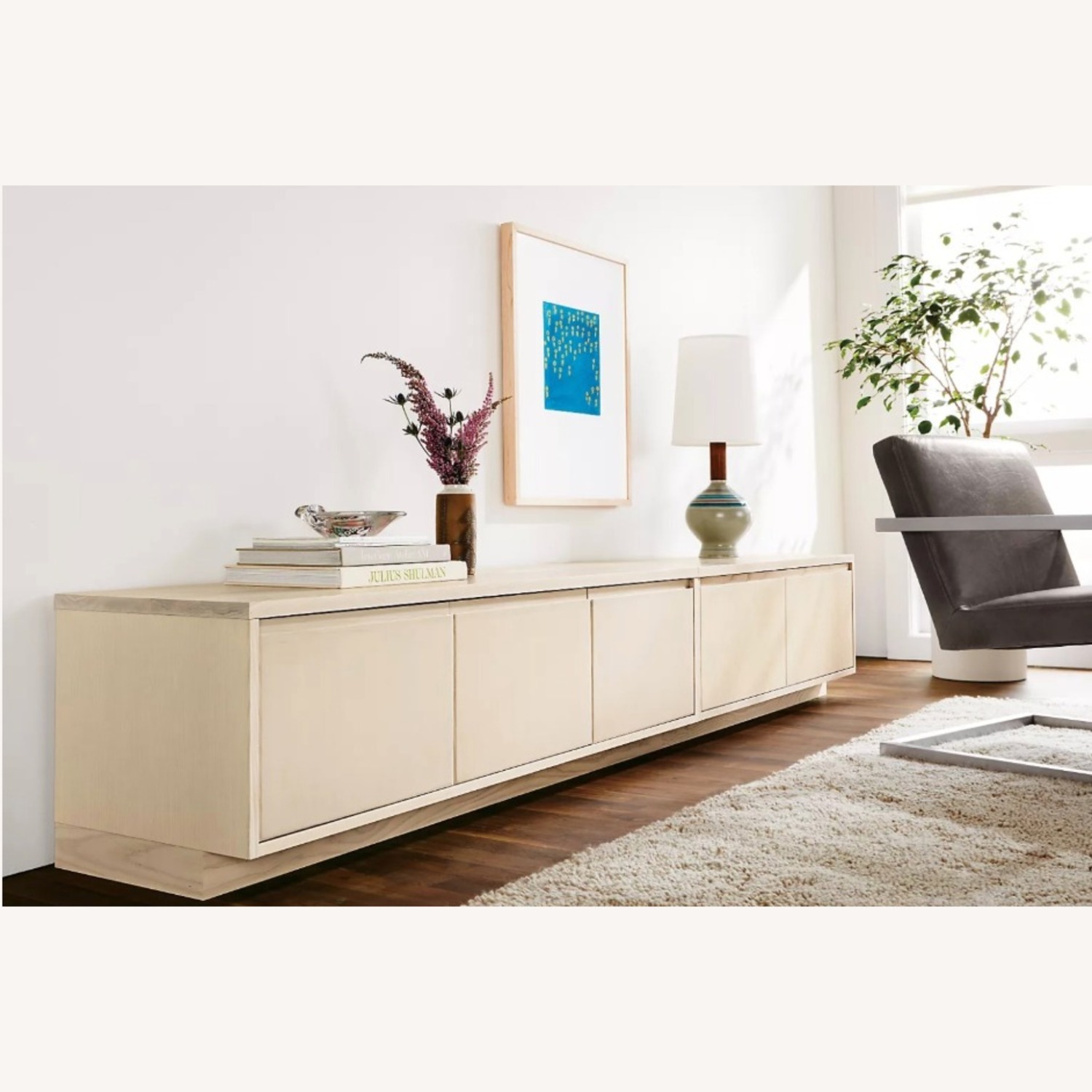 Room & Board Solid Oak Wood Media Console Credenza - image-5