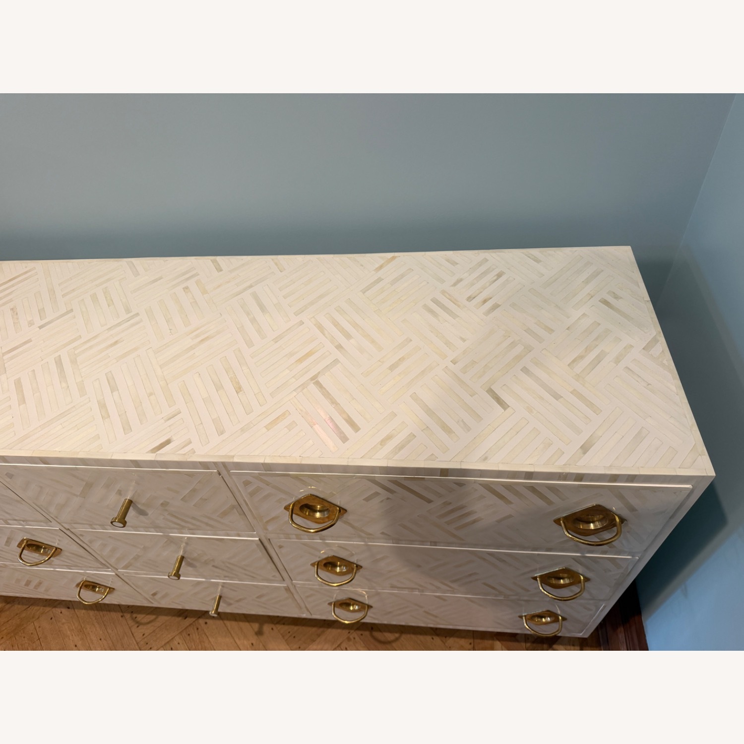 White Dresser - Bone Inlay - image-4