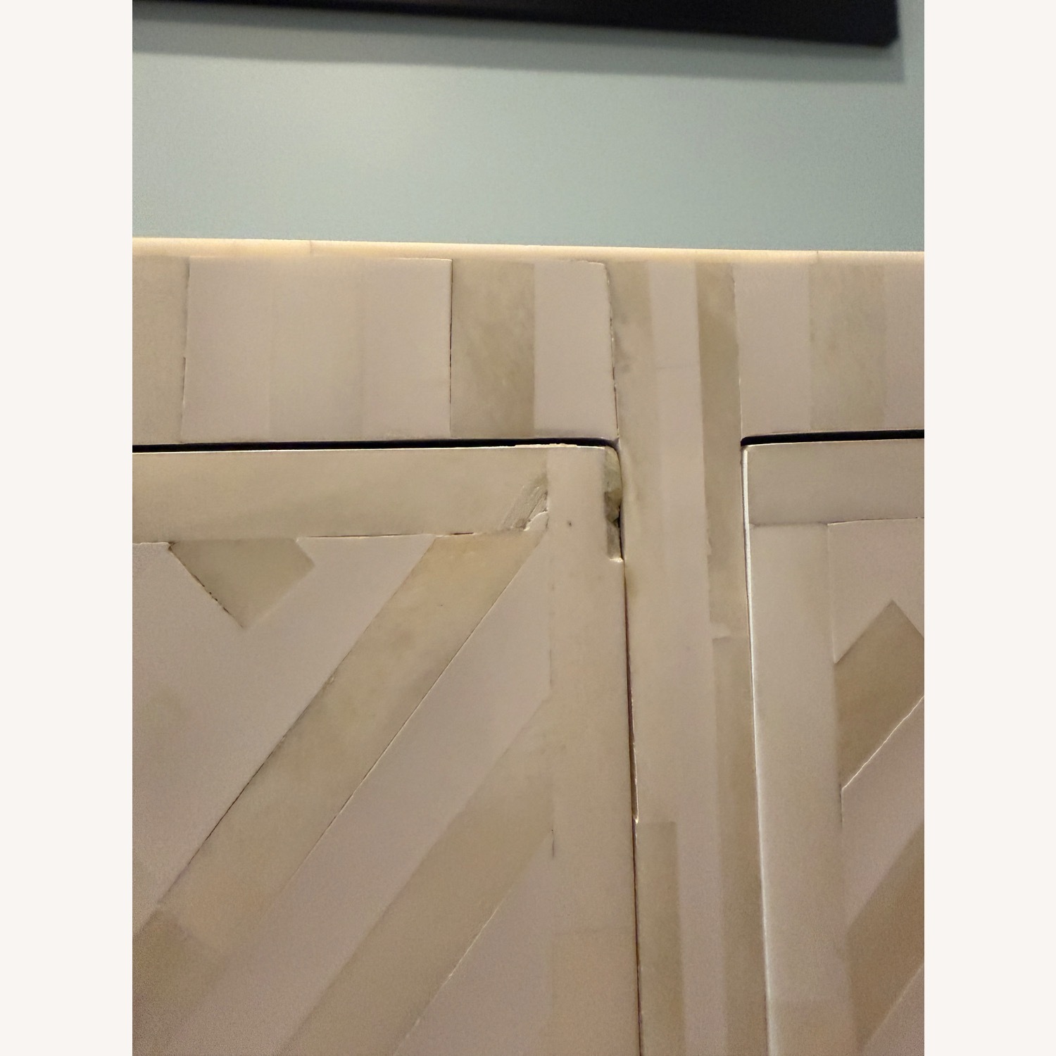 White Dresser - Bone Inlay - image-5