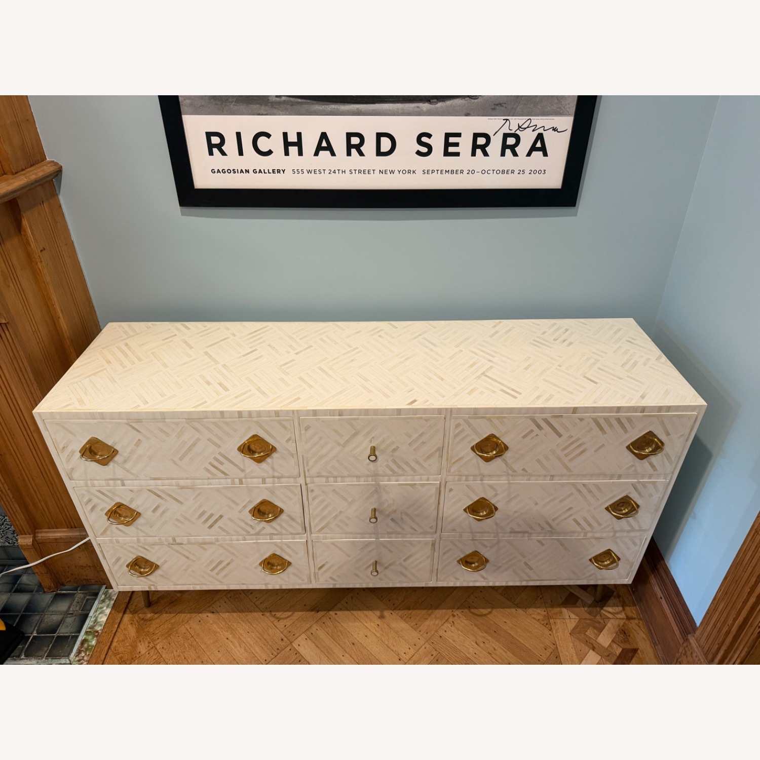 White Dresser - Bone Inlay - image-2
