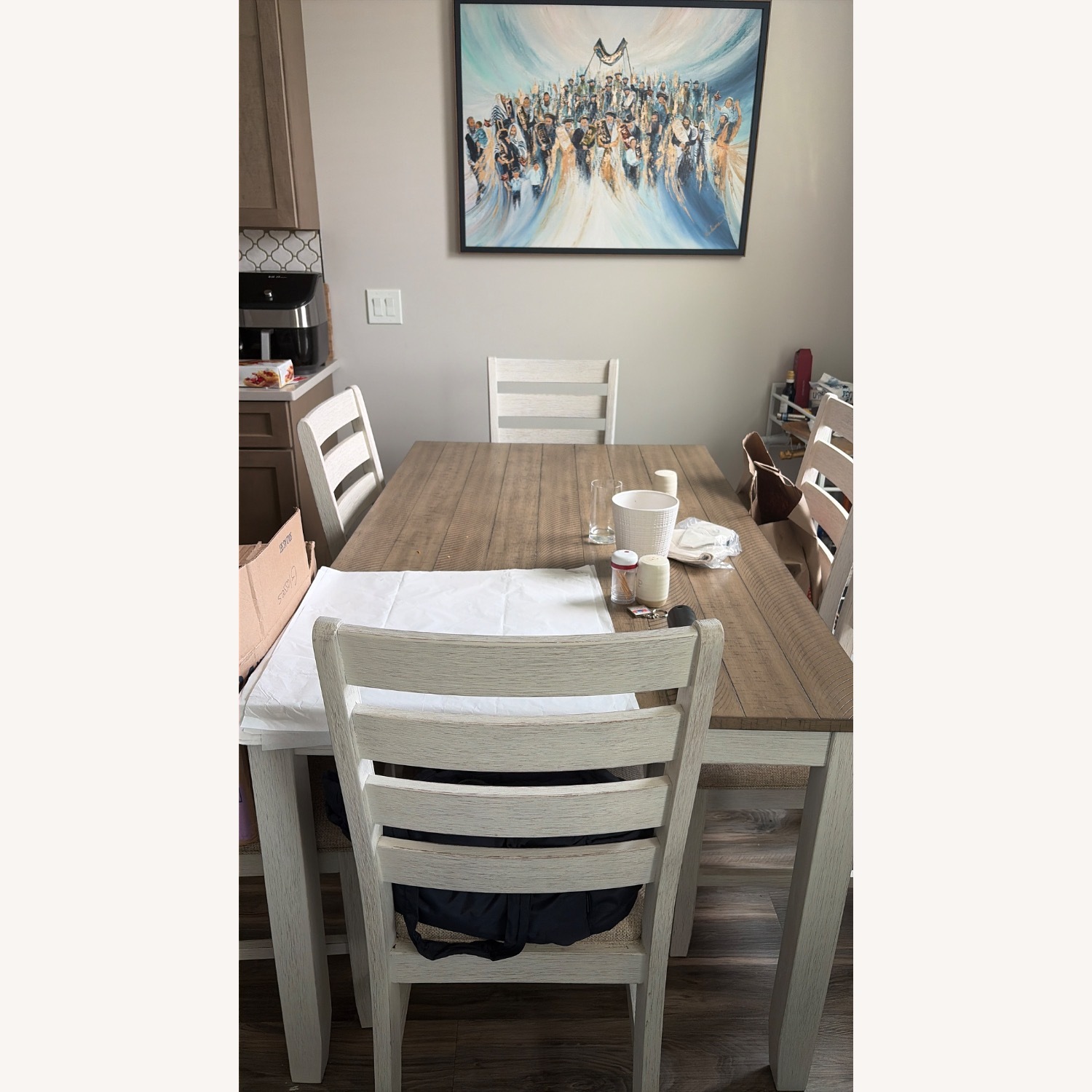 Ashley Furniture Skempton White Wood Dining Sets - image-3