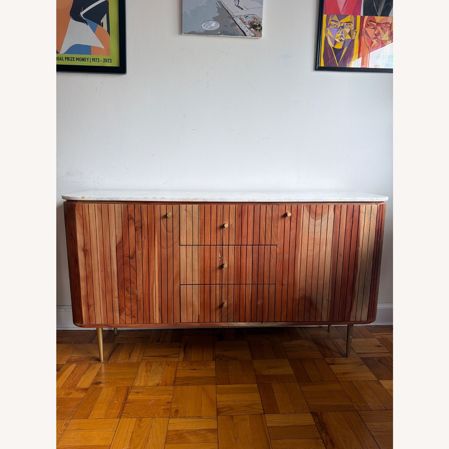 Vintage/Antique Finds Wood Sideboard - image-1