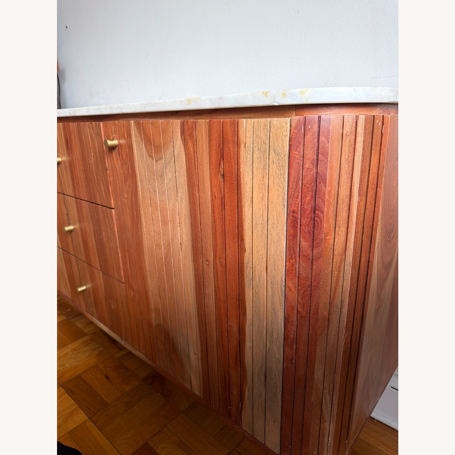 Vintage/Antique Finds Wood Sideboard - image-4