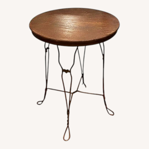 Used Vintage Bistro Table for sale on AptDeco