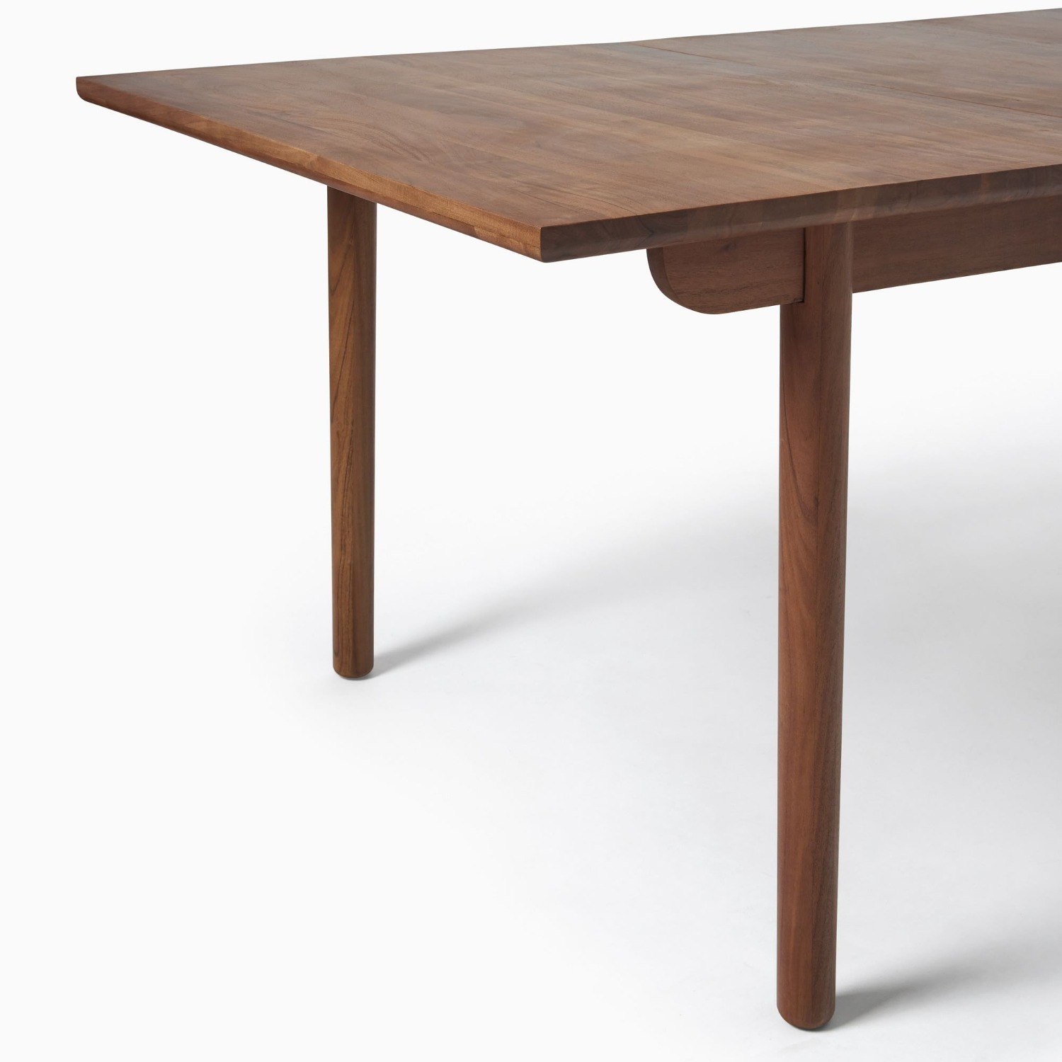 West Elm Keira Solid Wood Extendable Dining Table - image-1