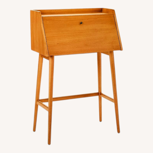 Used West Elm Mid-Century Mini Secretary Desk, Acorn for sale on AptDeco