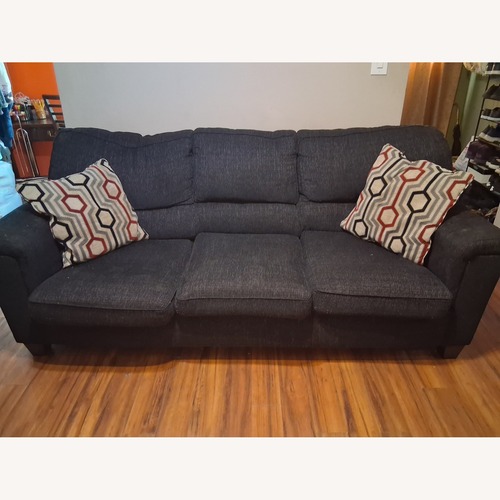 Used Black 3+ Seater Pull Out Sofa for sale on AptDeco