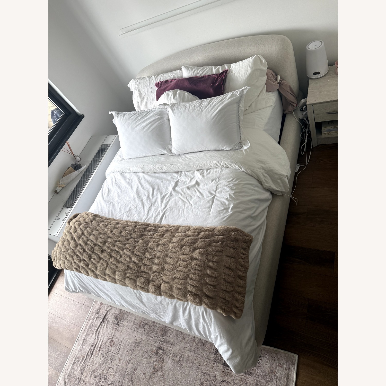 Soft Frame Full Bed With Storage - image-3