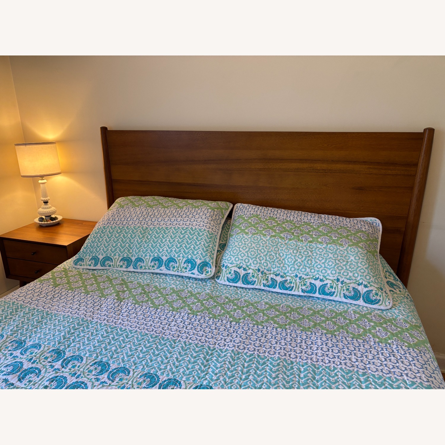 West Elm Mid-Century Queen Bed, Acorn - image-2