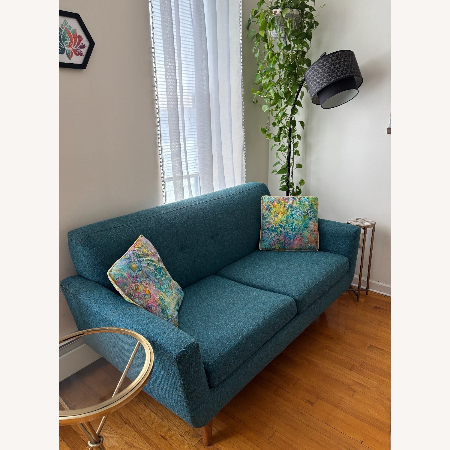 Apt2b Carson Loveseat, Teal Blue - image-3