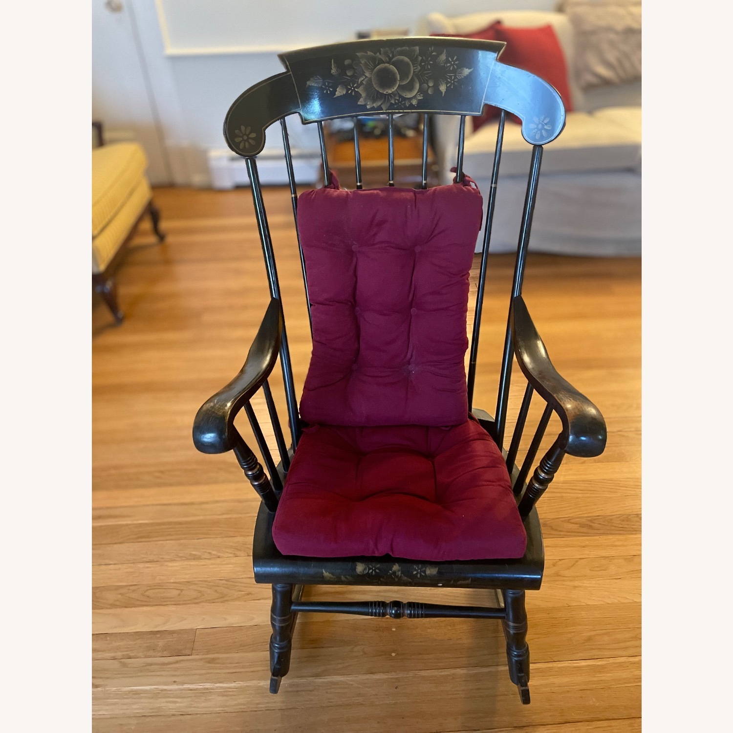 Solid Hardwood Windsor-Style Rocker - image-1