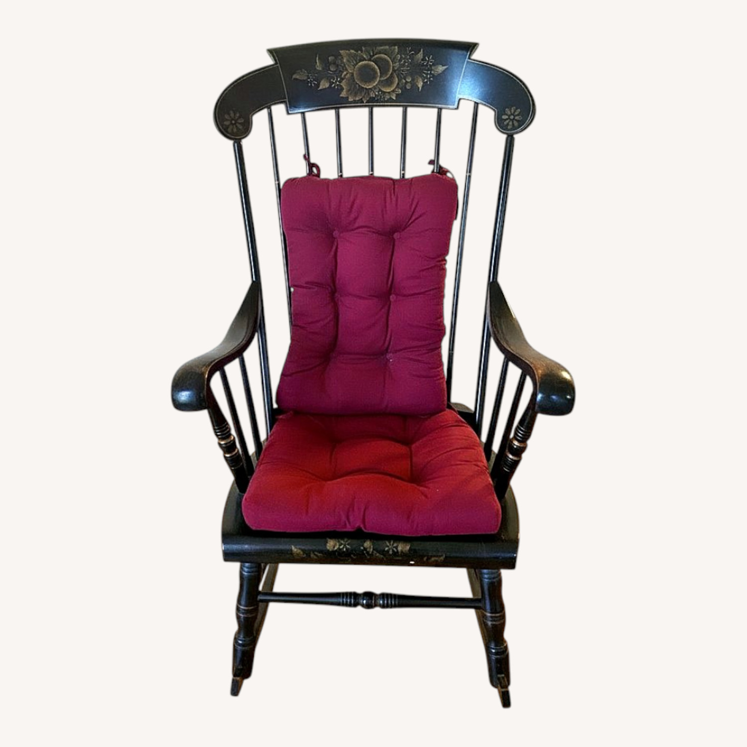 Solid Hardwood Windsor-Style Rocker - image-0