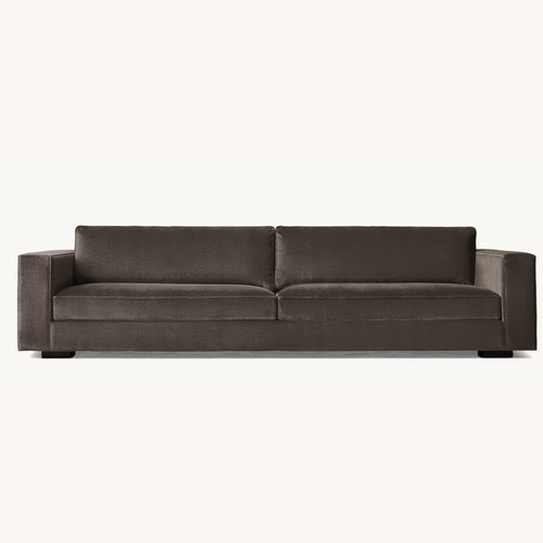 Used Restoration Hardware Maddox Dark Gray 2 Seater Sofa for sale on AptDeco