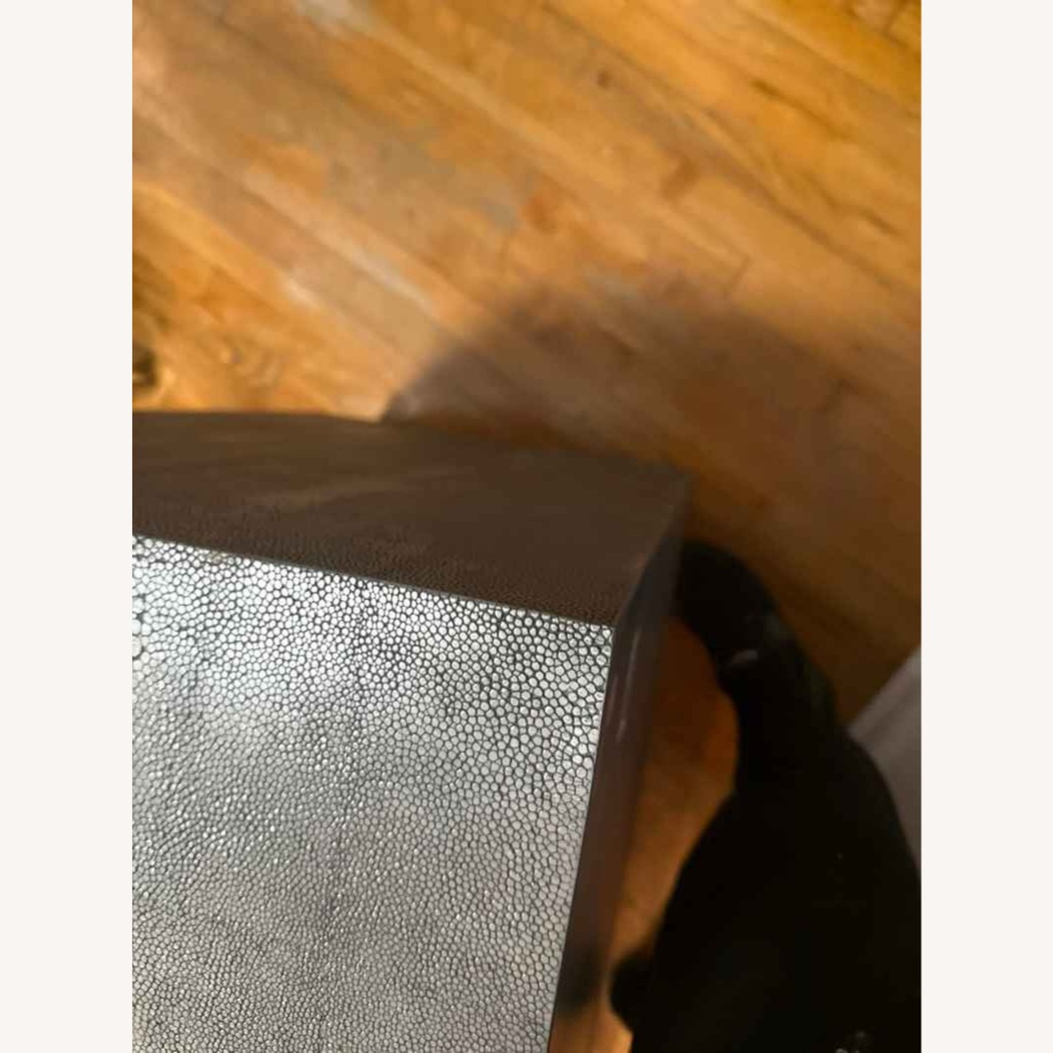 Light Gray Leather Dresser - image-4