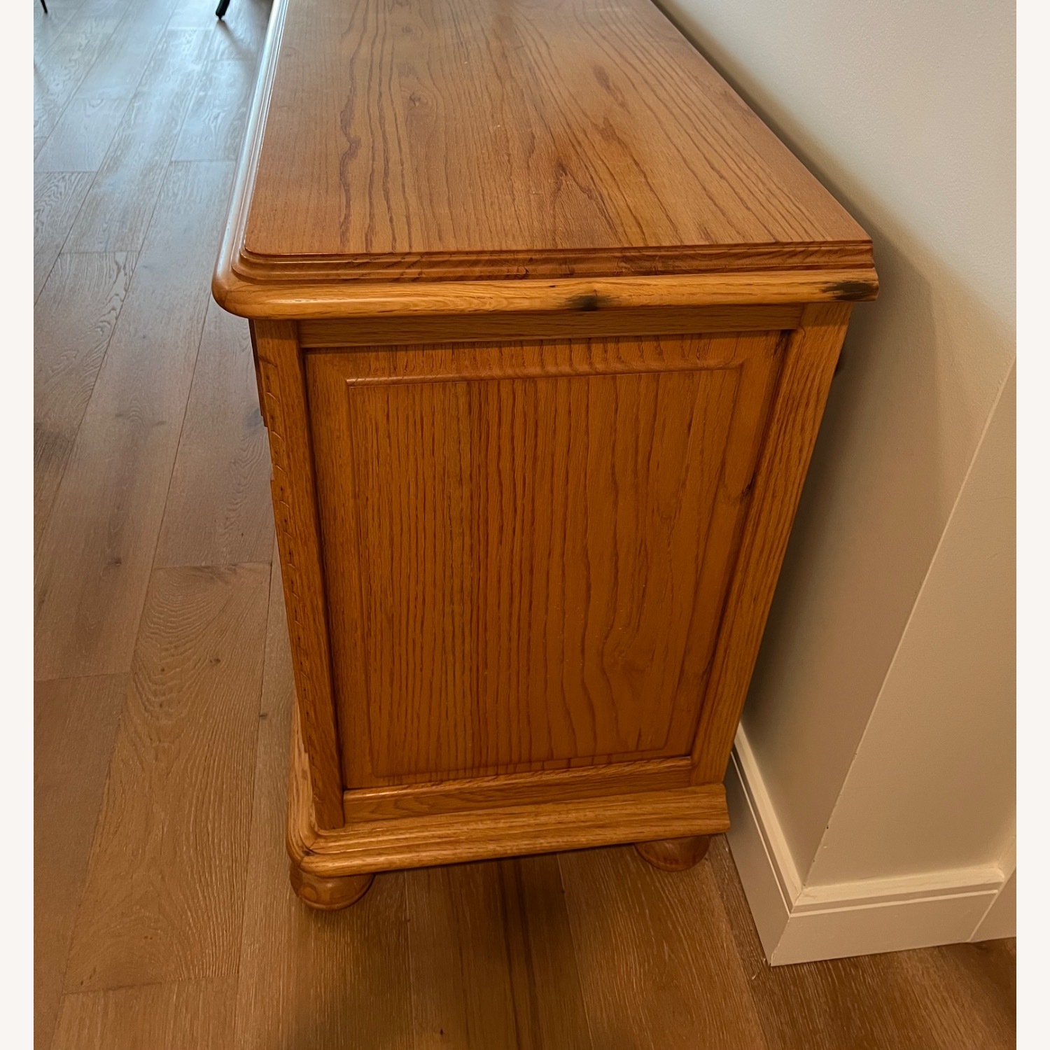 Solid Oak Pink Sideboard - image-3