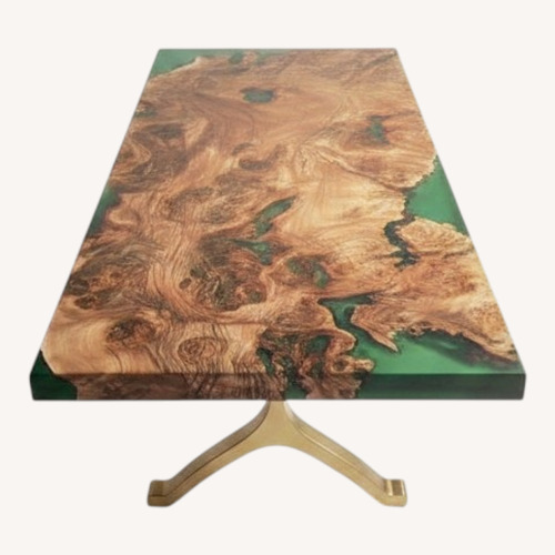 Used One-of-a-Kind Peruvian Pepper Wood Table for sale on AptDeco