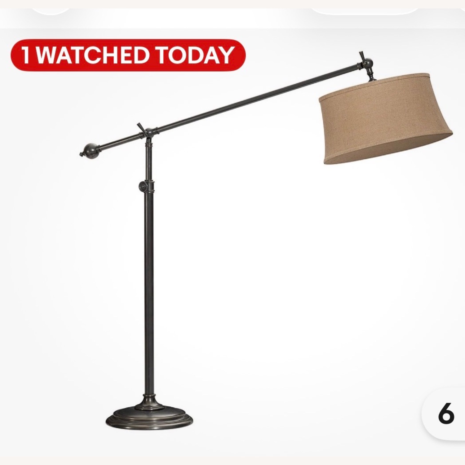 Pottery Barn Chelsea Floor Lamp - image-1