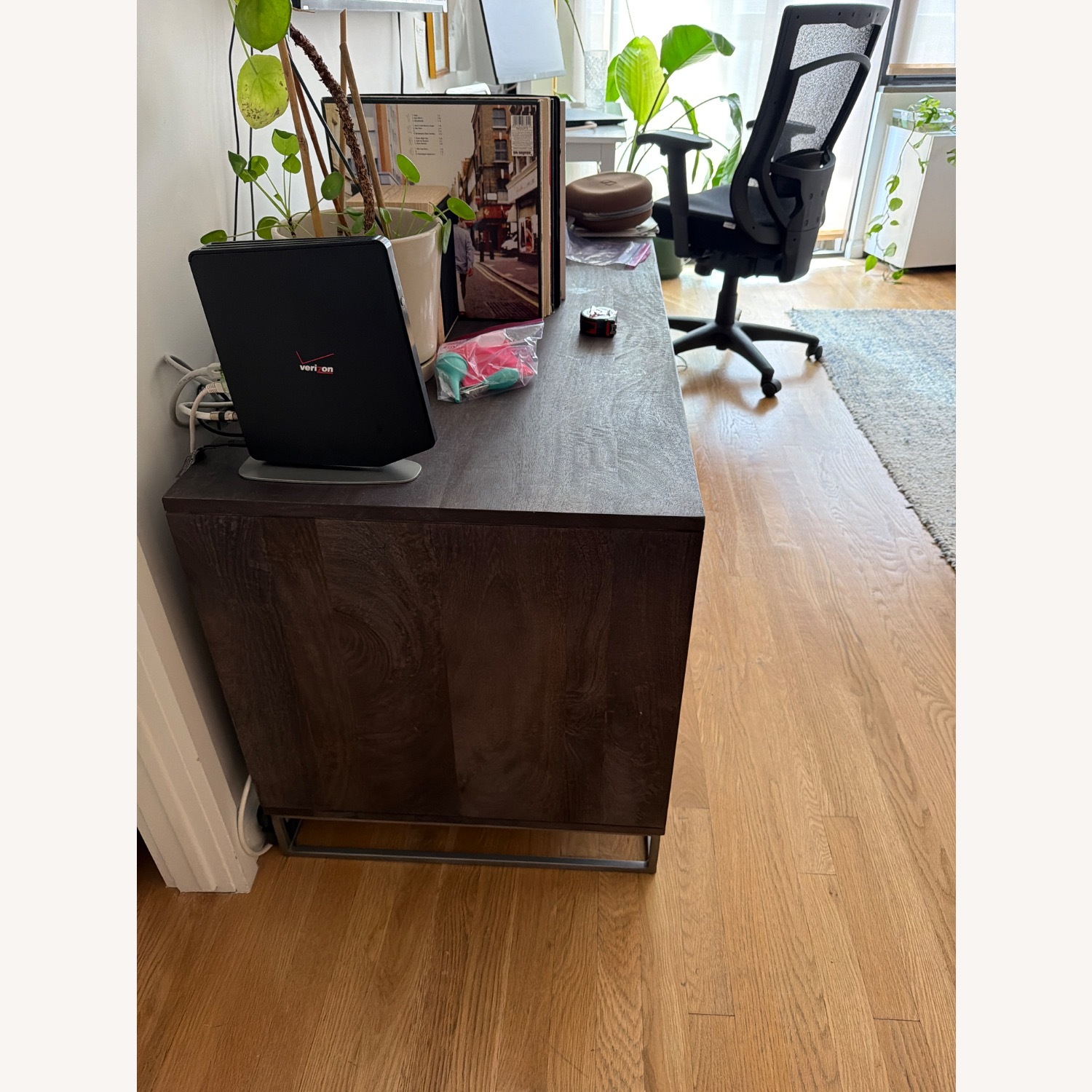 CB2 Congo Wood Media Console - image-2