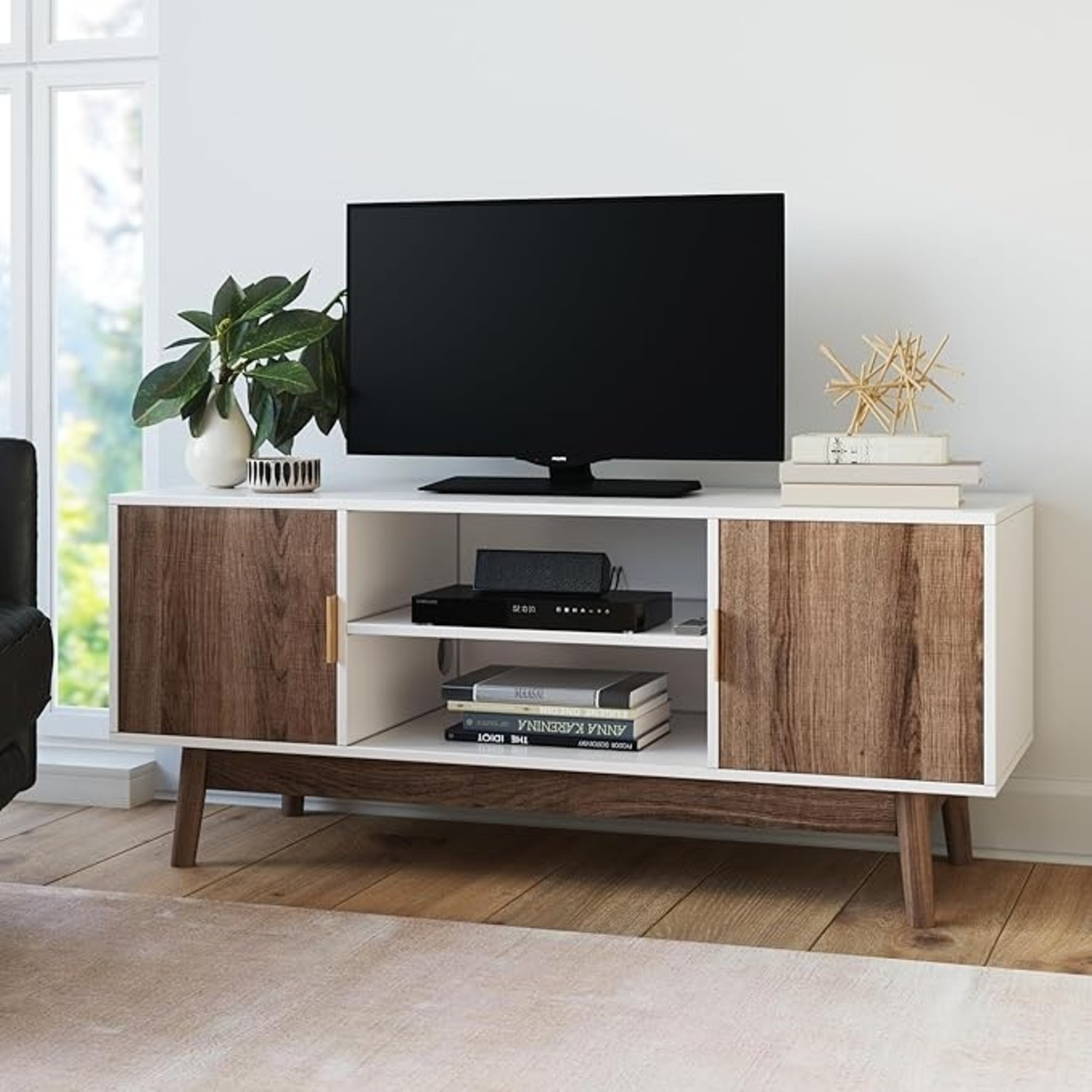 Nathan James Wesley Scandinavian TV Stand Media Console - image-8