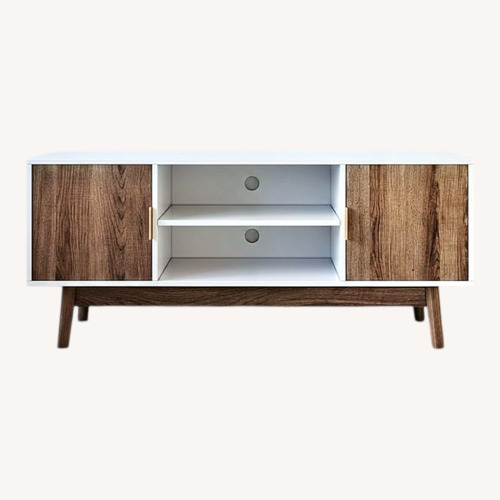 Used Nathan James Wesley Scandinavian TV Stand Media Console for sale on AptDeco