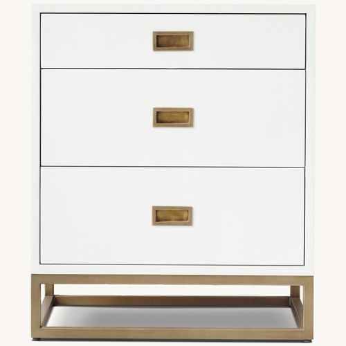 Used Restoration Hardware Avalon 3-Drawer Nightstand for sale on AptDeco