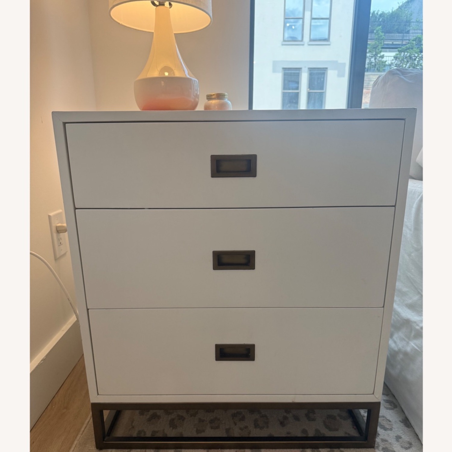 Restoration Hardware Avalon 3-Drawer Nightstand - image-4