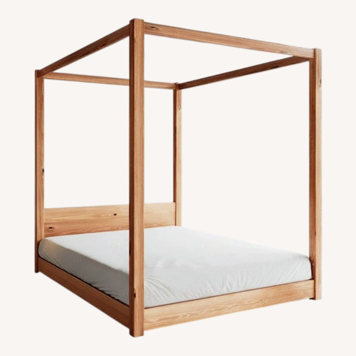 Used British Low Four Poster Canopy Bed for sale on AptDeco