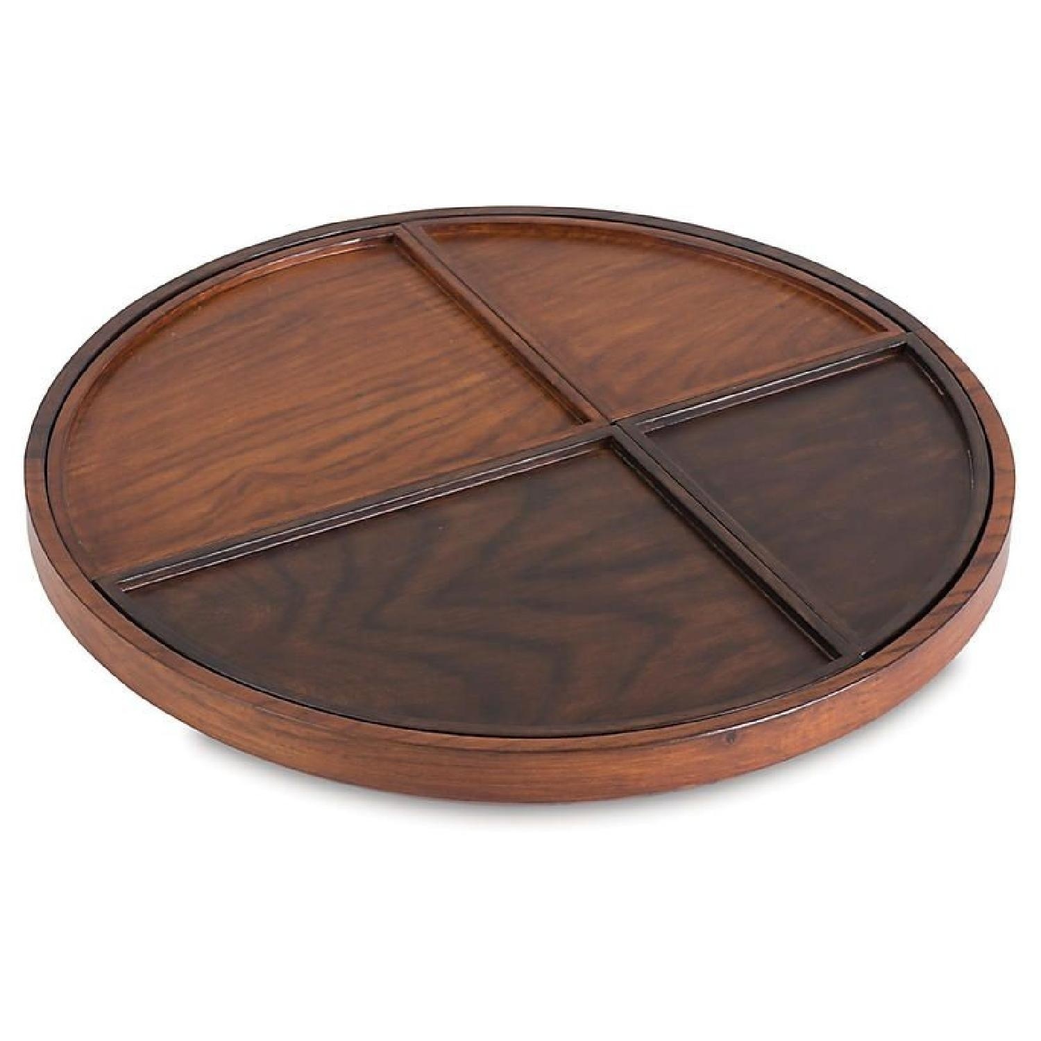 Dwell Studio Dark Brown Wooden Nesting Trays - image-6