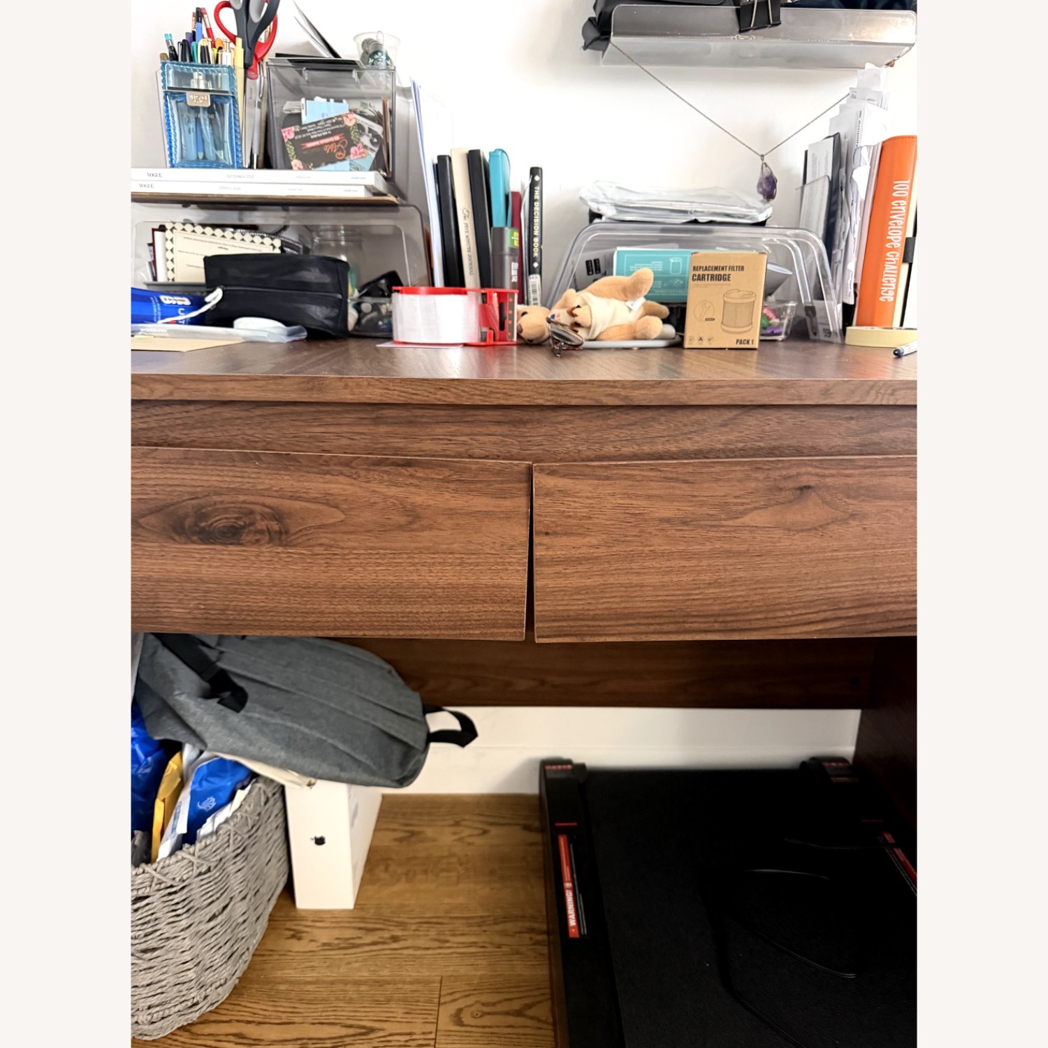 Better Homes and Gardens Juliet Curved Loft Desk - image-4