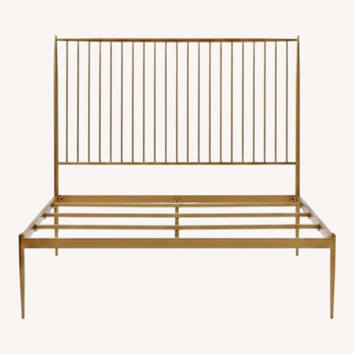 Used West Elm Stella Queen Bed for sale on AptDeco